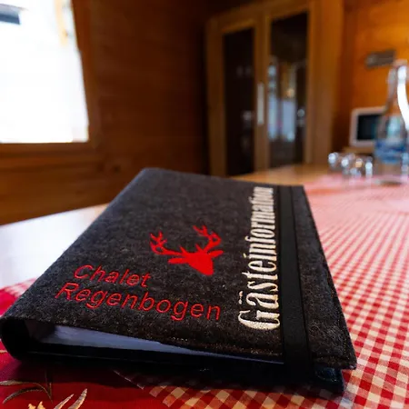 Chalet Regenbogen Leukerbad Mit Indoorrutschbahn Exterior photo