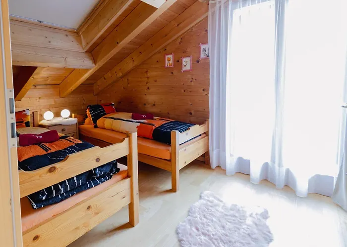 Chalet Regenbogen Leukerbad Mit Indoorrutschbahn
